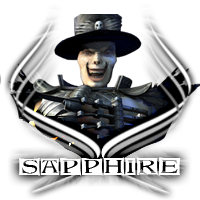 [+ V +] Sapphire Logo