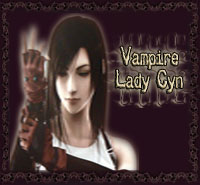 Vampire Lady Cyn. Logo